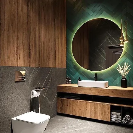 شقة Hanza Tower Baobab Pool Jacussi Sauna *